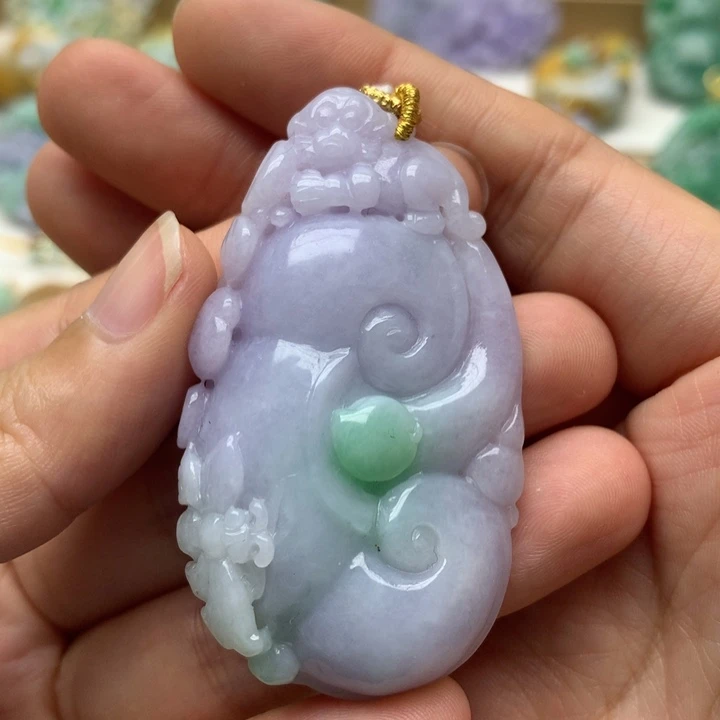 颈饰未镶嵌翡翠正翡翠
