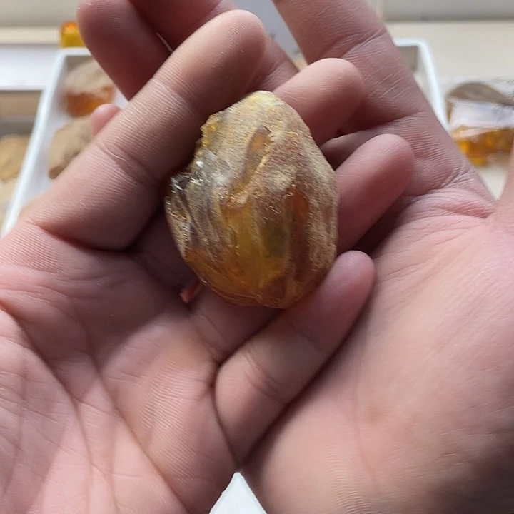 b***h定制琥珀未镶嵌天然琥珀蜜蜡