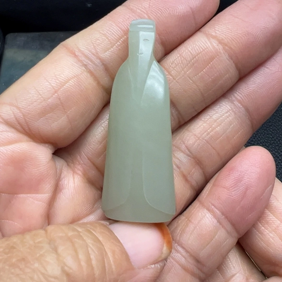 和田玉（糖玉）未镶嵌吊坠(不含链)