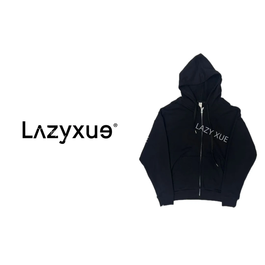 薛懒懒/"010"连帽女秋冬显瘦拉链纯色时尚秋季卫衣帽衫 WY0208