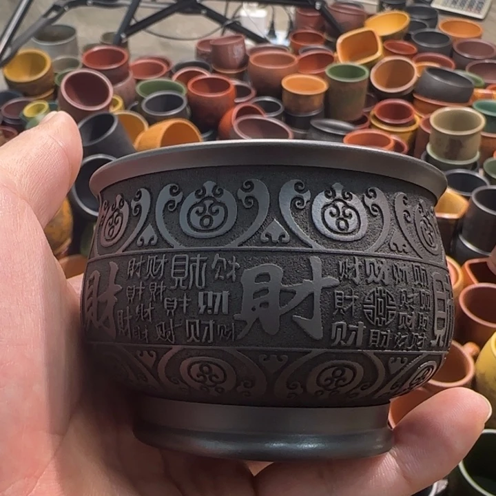 茶杯紫砂全手工制作工艺