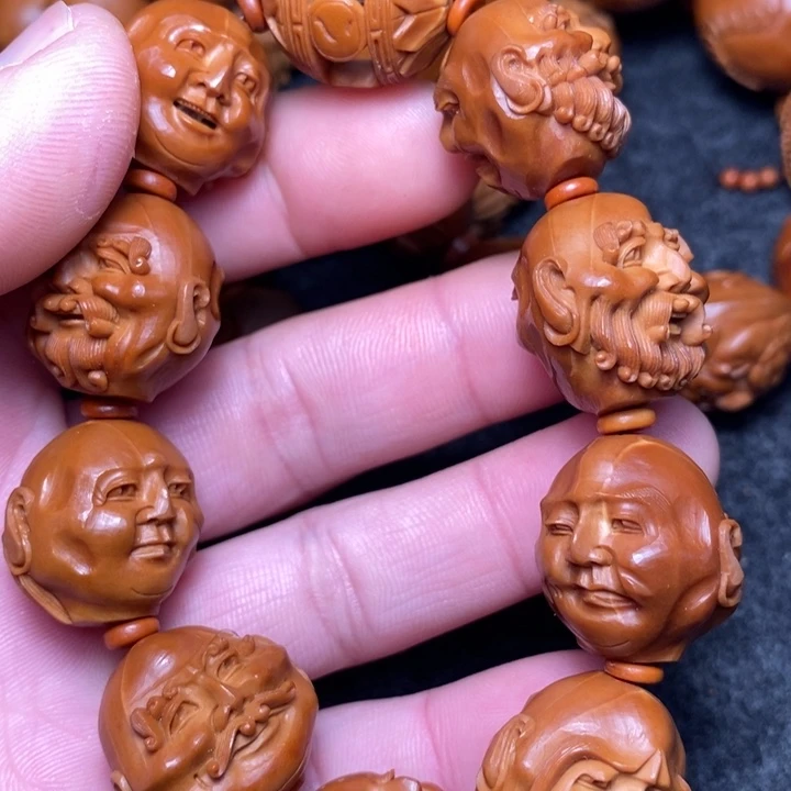 【闪购商品】橄榄核手串/手链舍****果十八罗汉