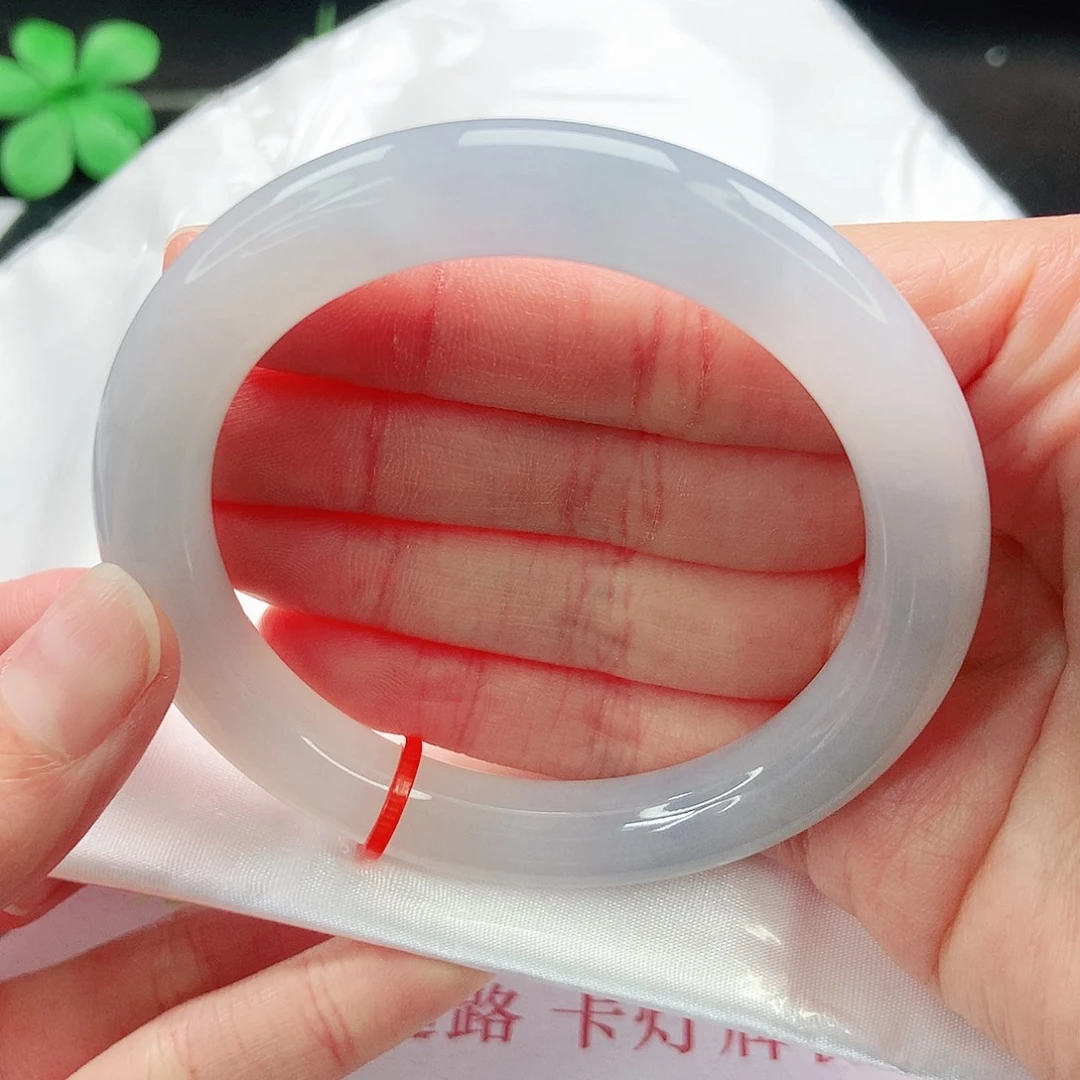 未镶嵌手镯翡翠55圈