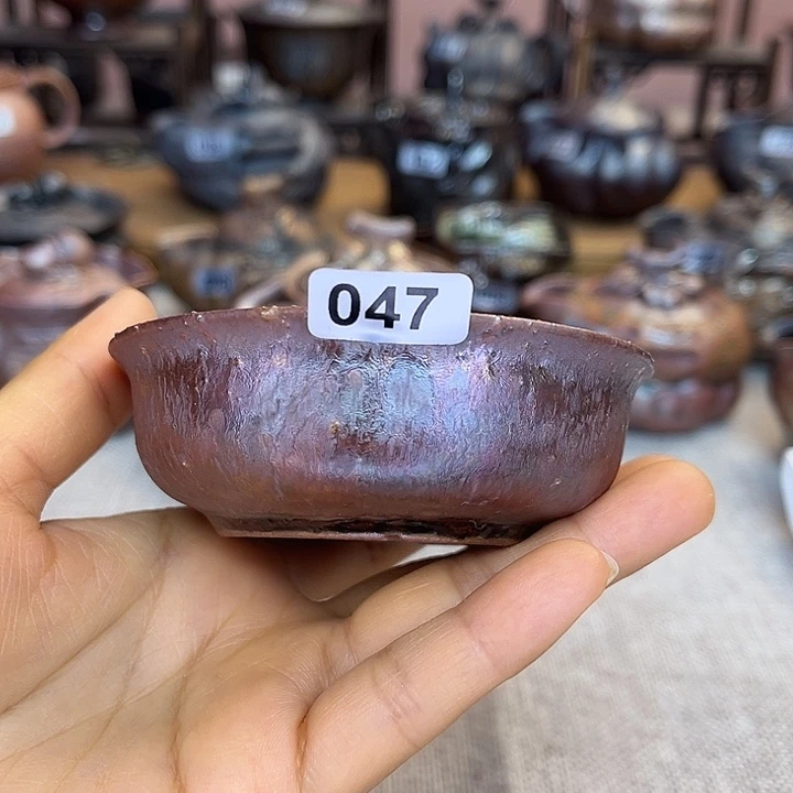 裸柴烧陶瓷手工茶器