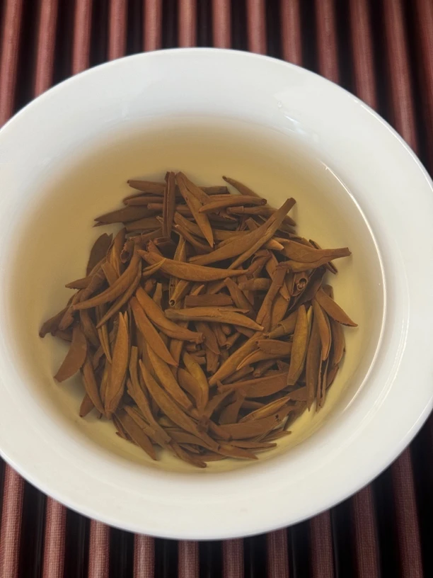 瓜子金红茶825米海拔梅占金骏眉2025新茶武夷山白叶坪茶青