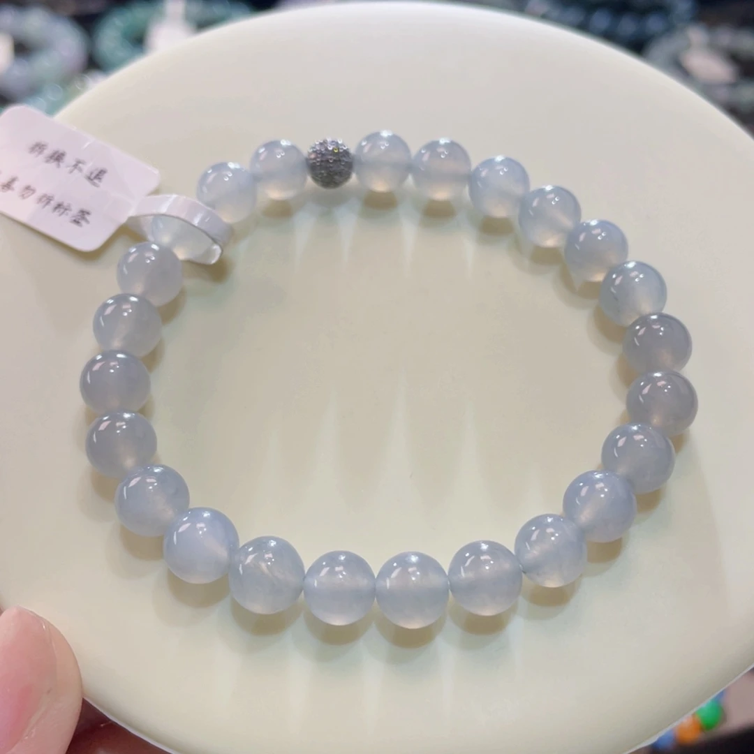 未镶嵌手链翡翠胶润乌鸡