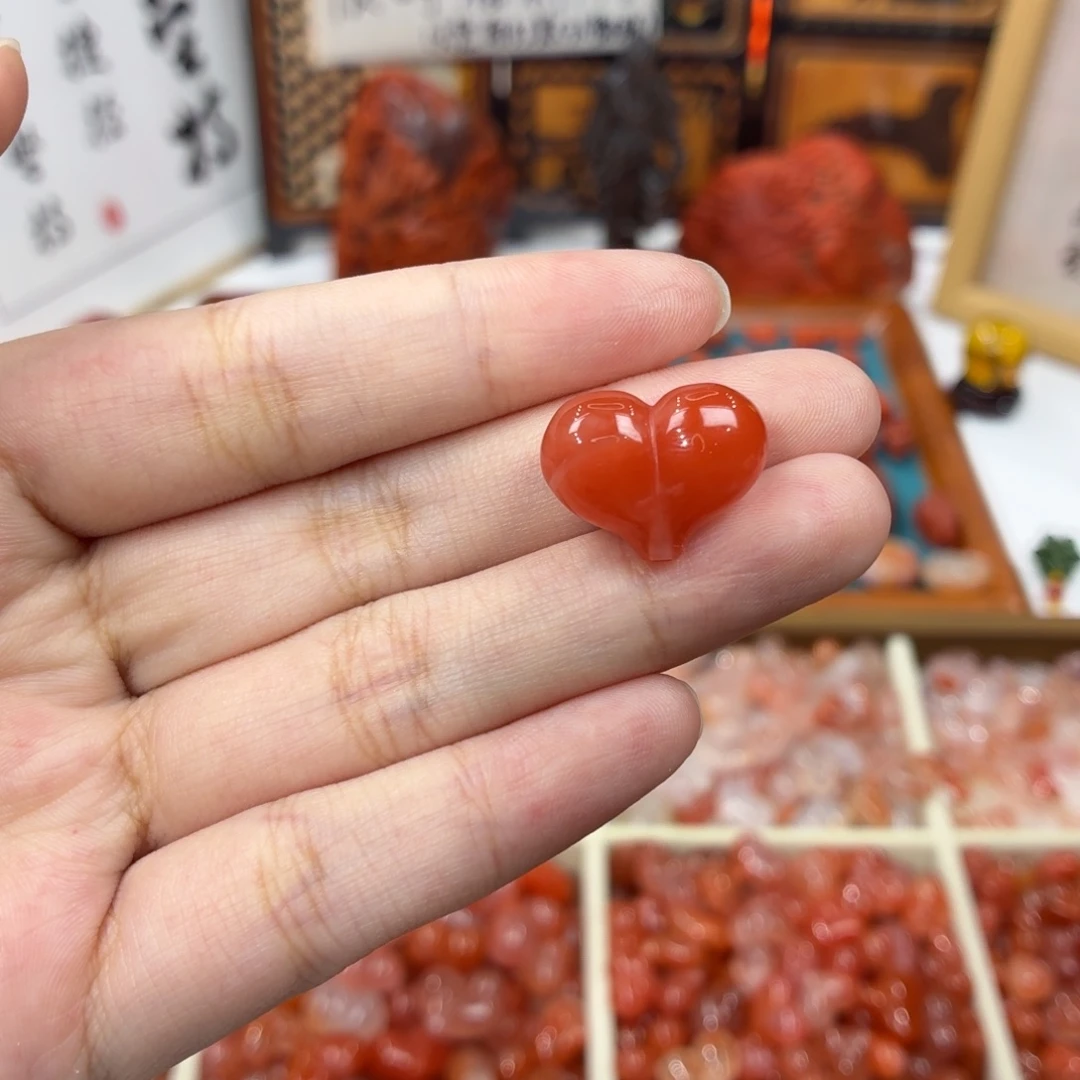南红玛瑙未镶嵌配饰南红屁桃