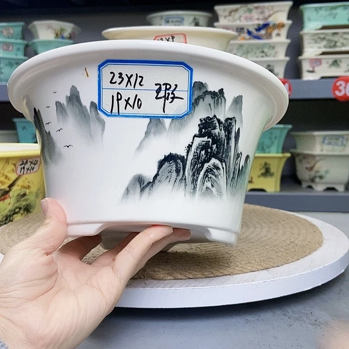 紫砂花瓶紫砂花盆