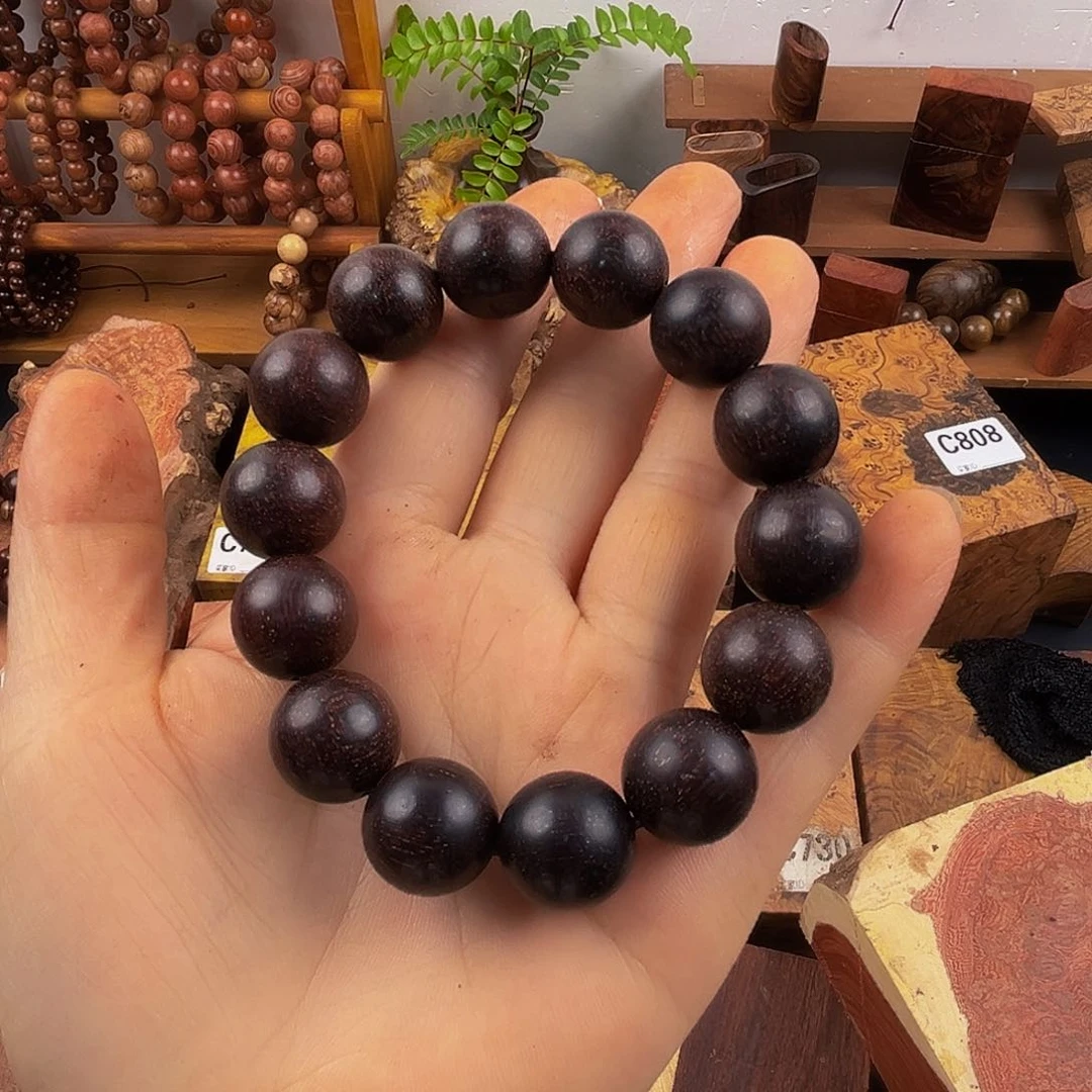 香榧木无*野酸角老料子手串