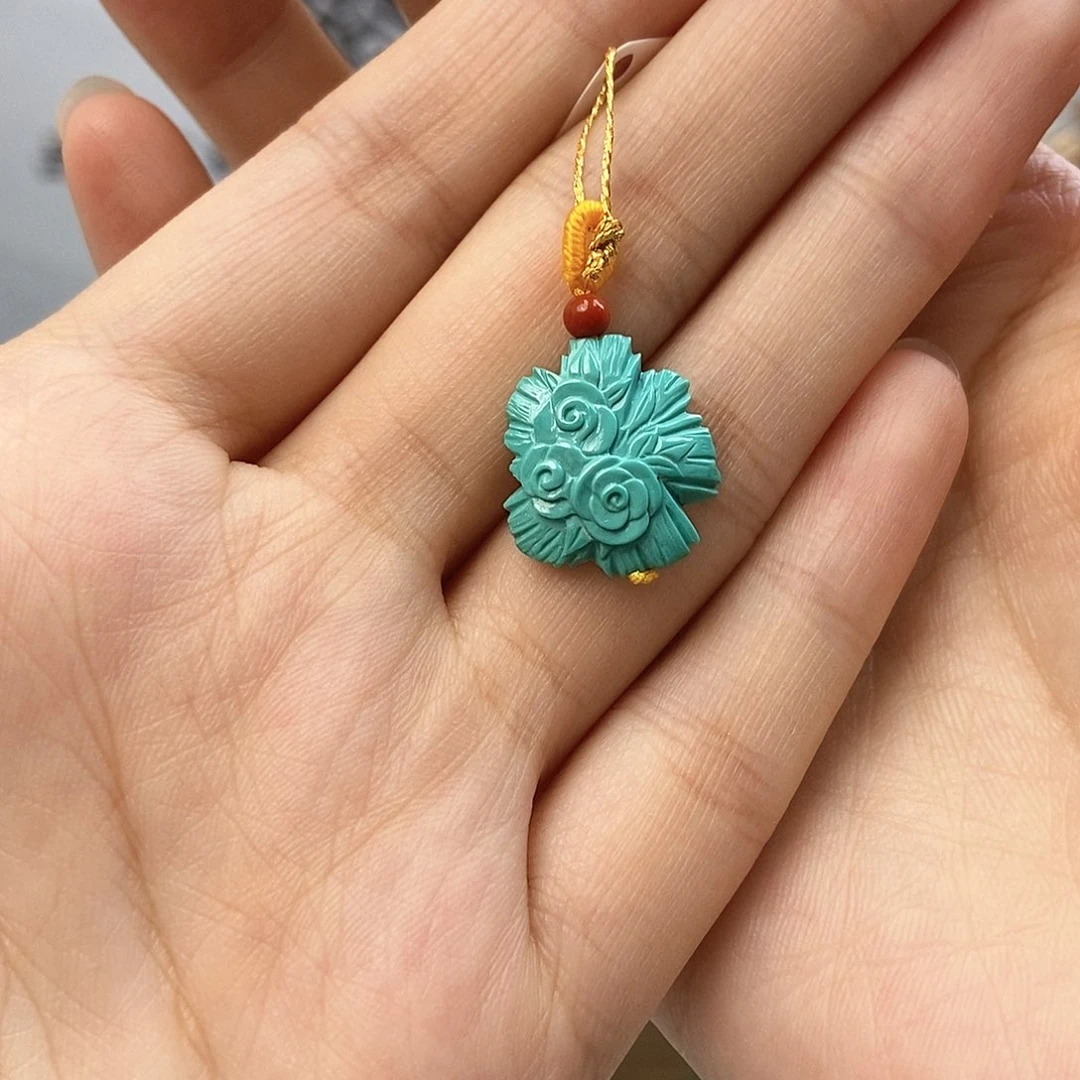 未镶嵌绿松石珠宝奇石
