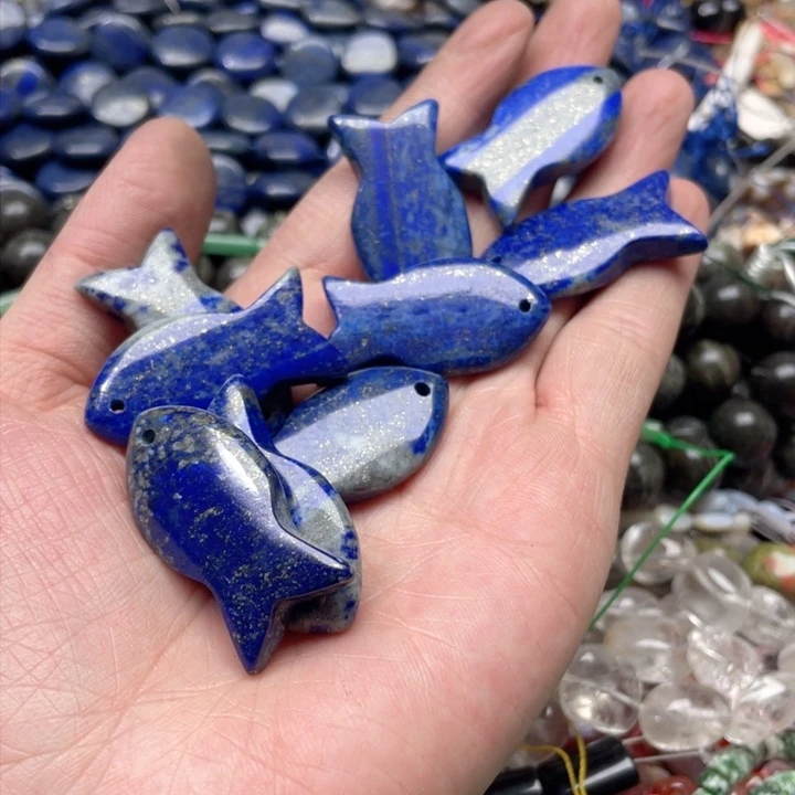 玛瑙/玉髓合金珠宝半成品一个青金石