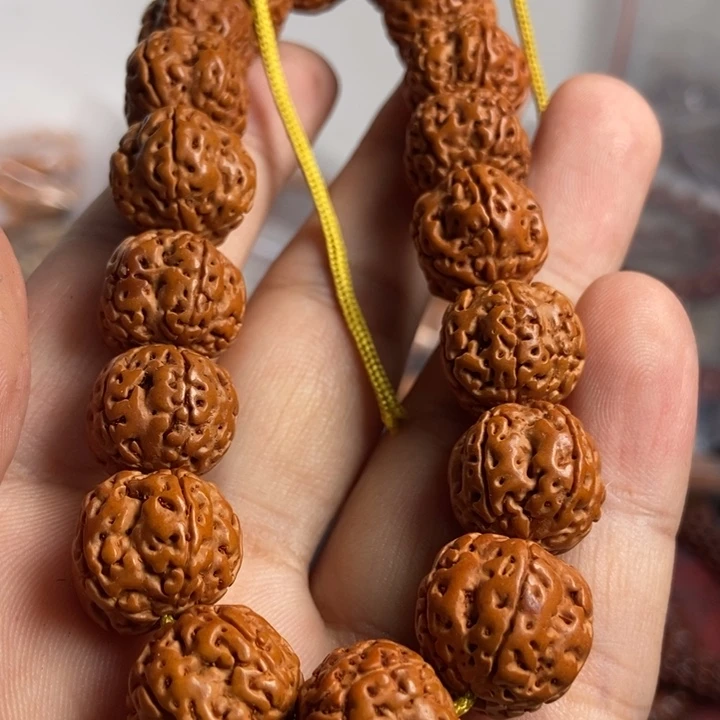 猴头核桃吊坠可**棒我们还不