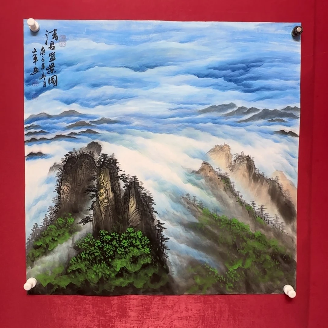 国画文军老师国画精品