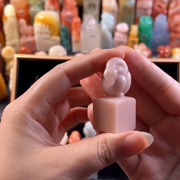 云南石印石钡*满手工定制2厘米，蛇