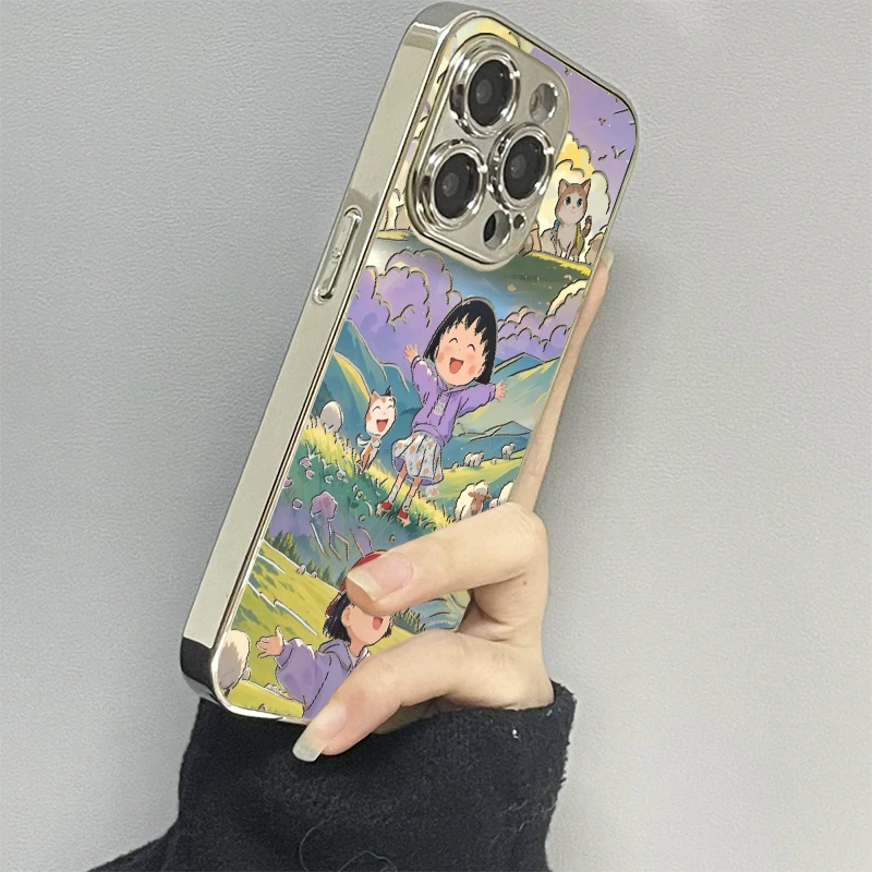 草原丸子适用苹果手机壳新女款小众全包防摔高级感个性创意保护套