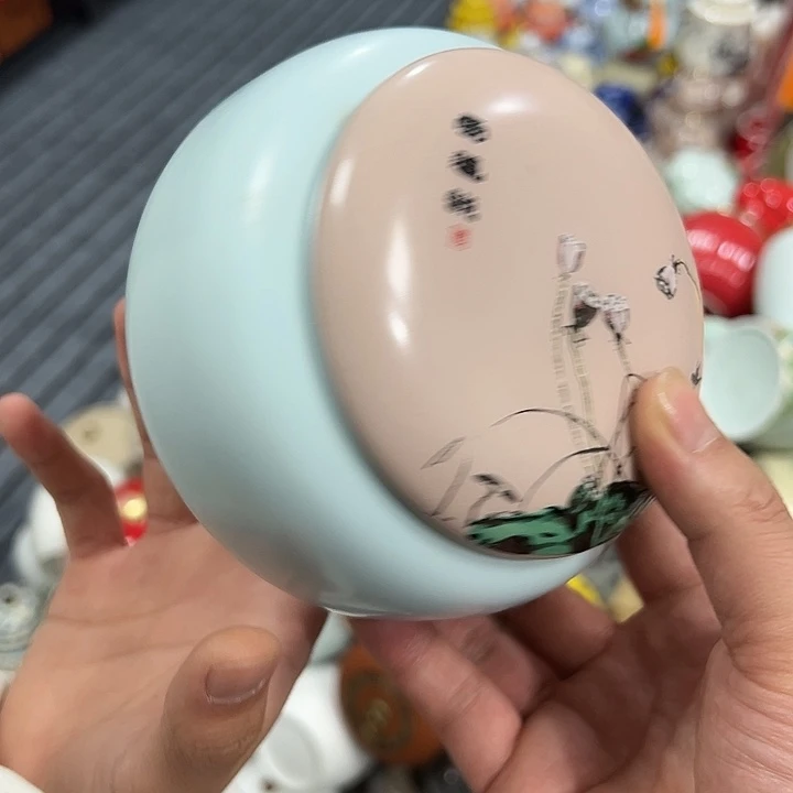 茶叶罐陶瓷家用储物罐瑕疵福利品介意勿拍