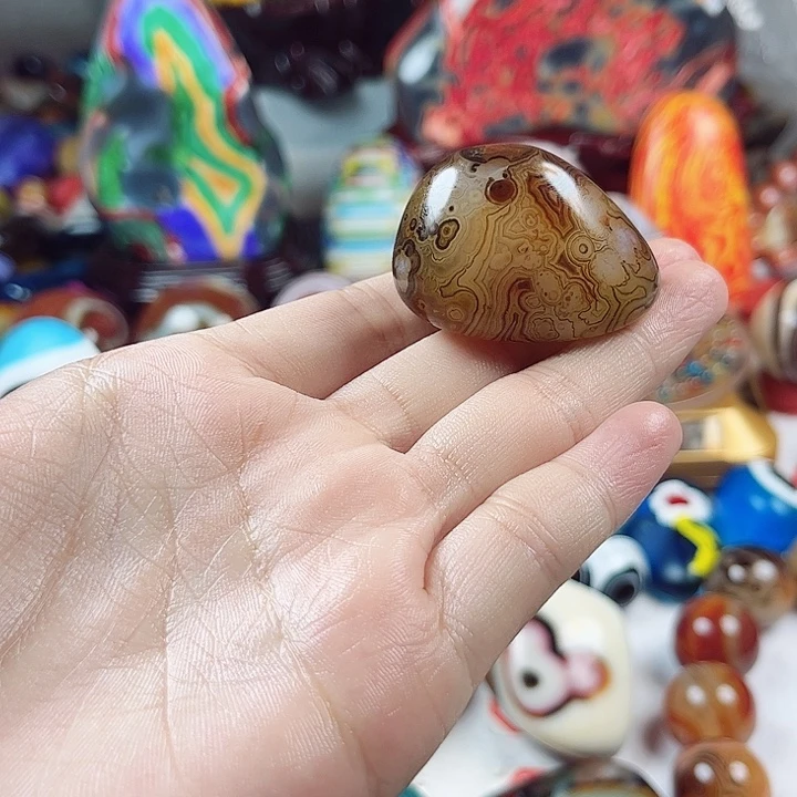 玛瑙/玉髓未镶嵌耳环