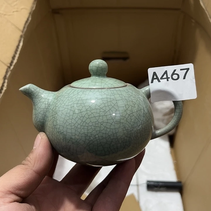 瓷片茶摆件工艺品摆件666