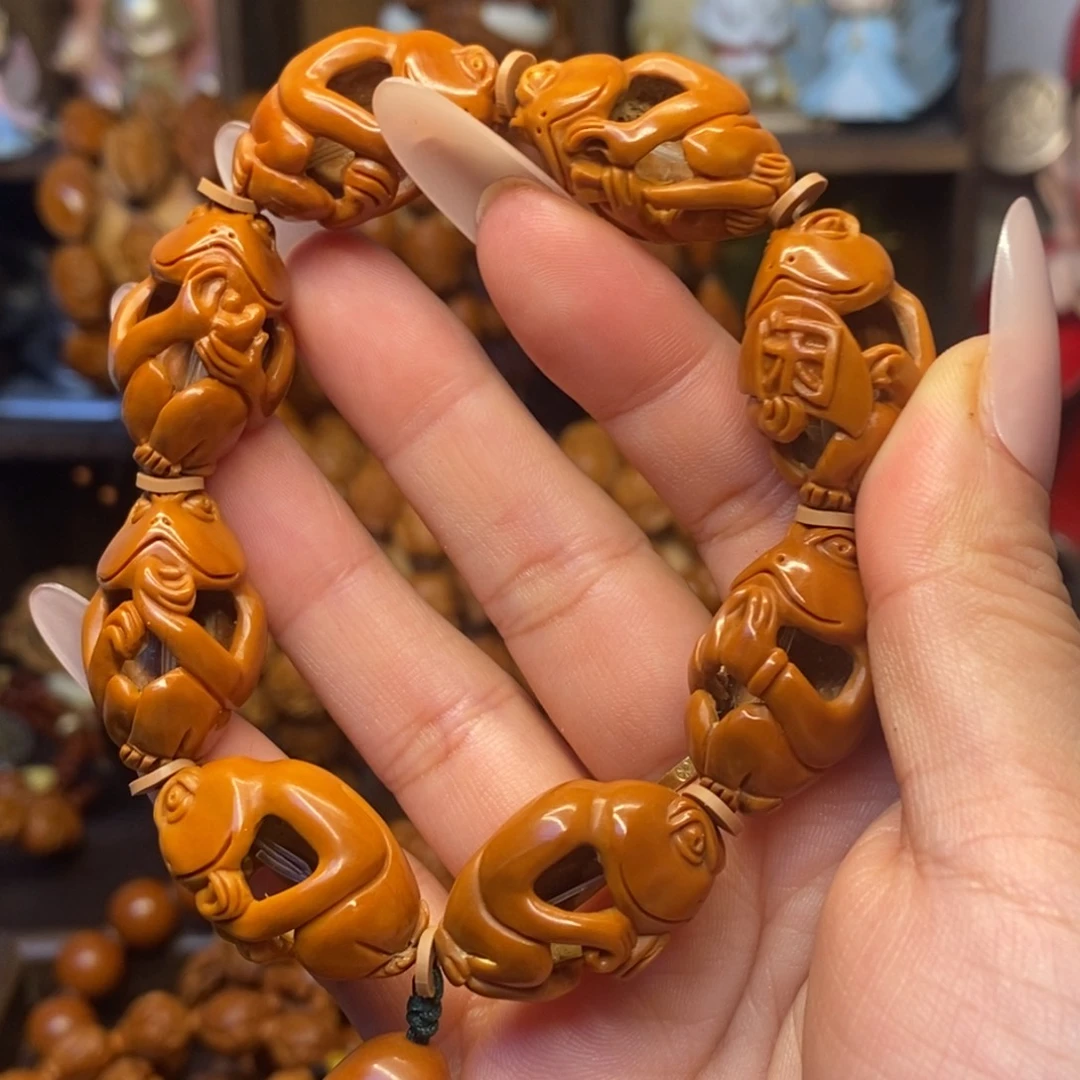 手串/手链橄榄核呱呱来财