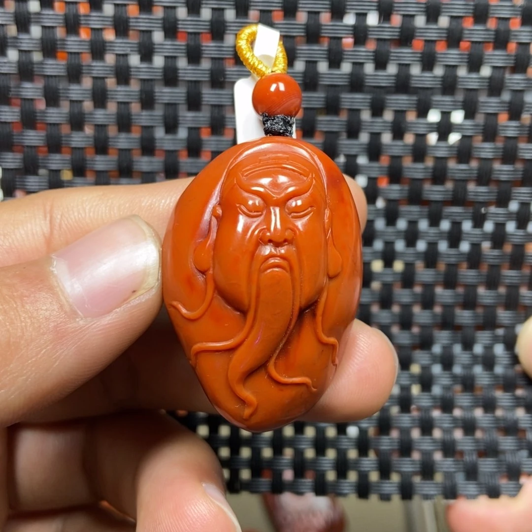 南红玛瑙吊坠(不含链)未镶嵌