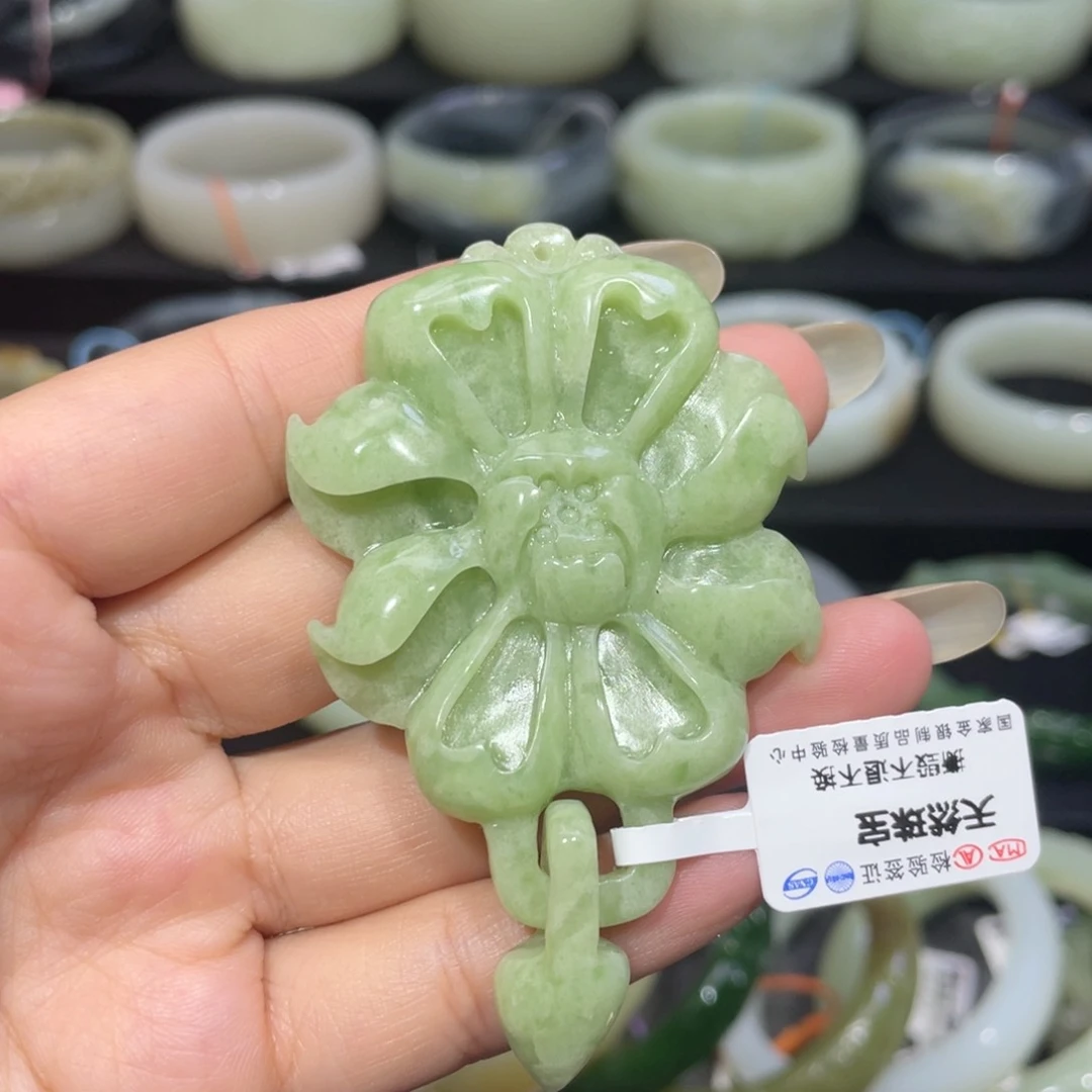吊坠(不含链)未镶嵌和田玉