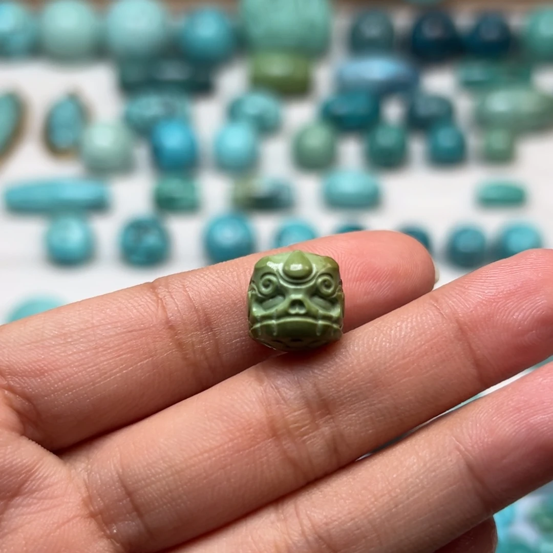 未镶嵌绿松石珠宝奇石通*术