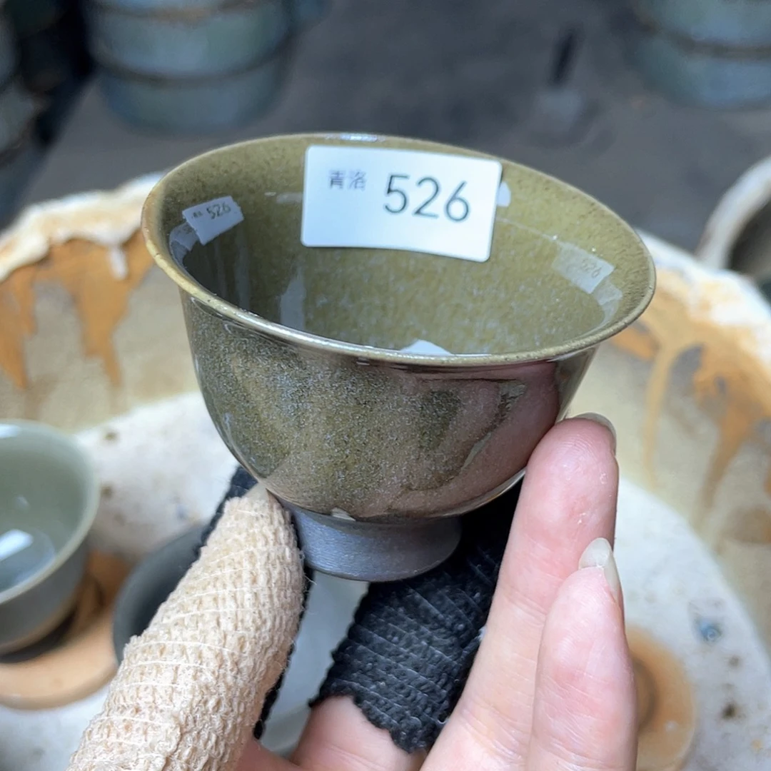 茶盏526 福临号主人杯柴烧