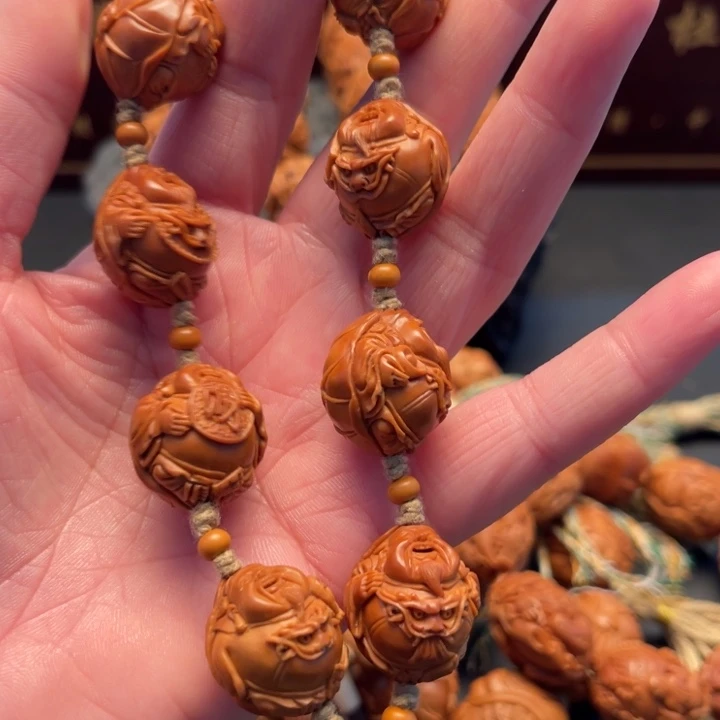 橄榄核手串/手链荷叶龙财2.0