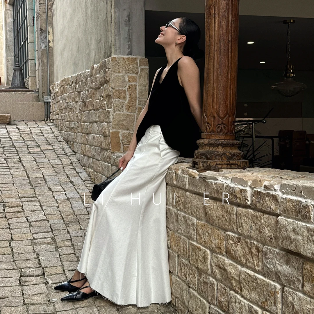 LiHuiEr李慧儿【第比利斯】2025秋季时尚百搭宽松半身裙LL025213