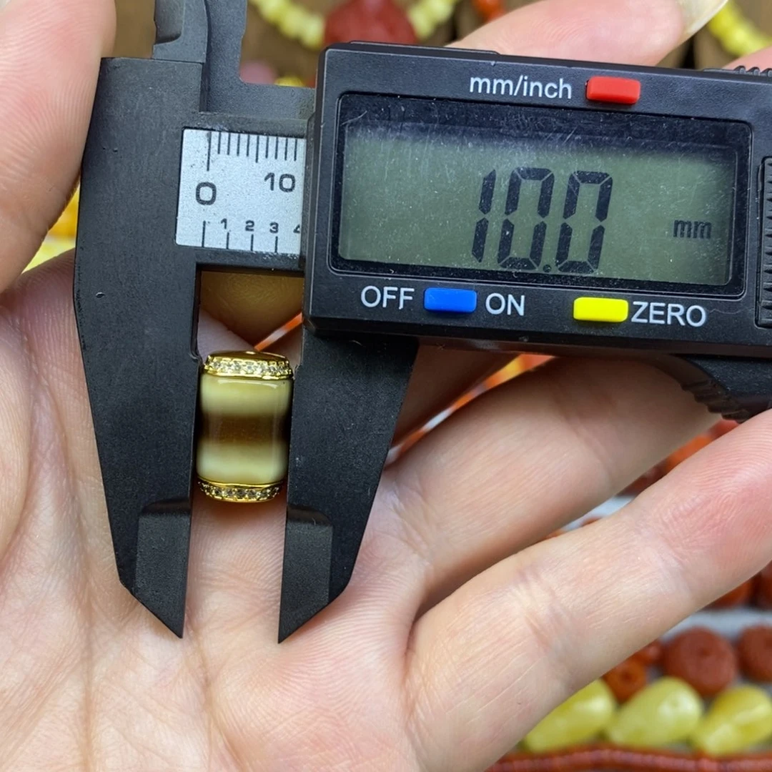 玛瑙/玉髓合金单珠10mm
