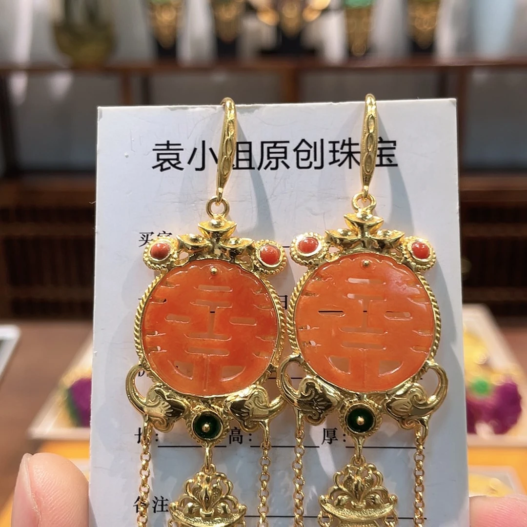 锦纶非金属耳坠耳坠