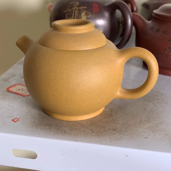 紫砂茶壶原矿手工165