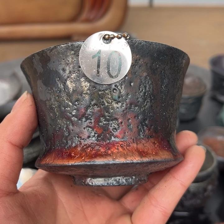 忘*说荥经黑砂10号窑宝1只