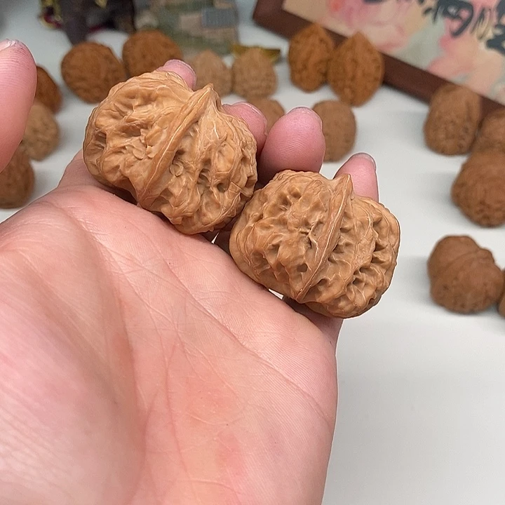 文玩核桃把件平谷方块