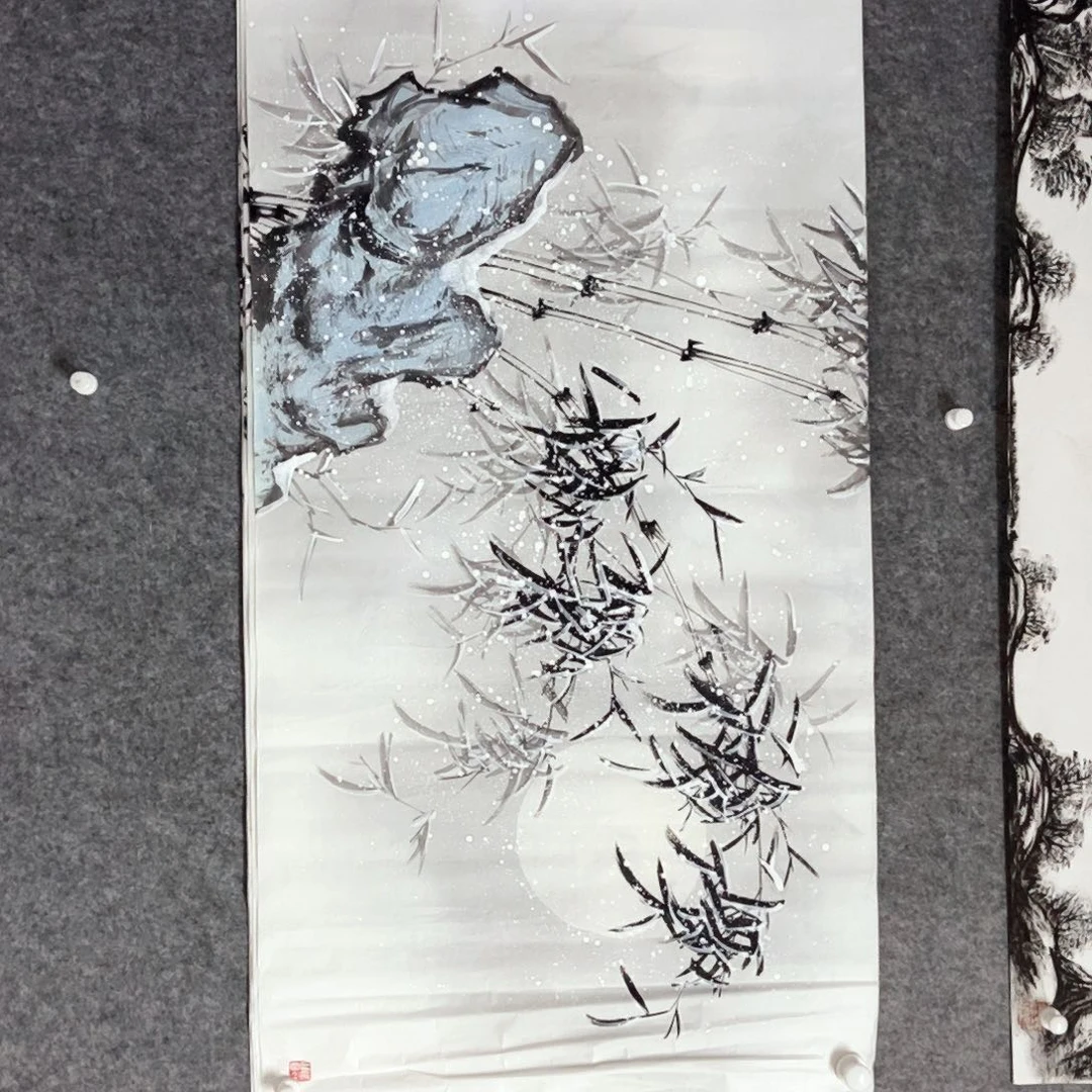 船***长书法老师书画作品