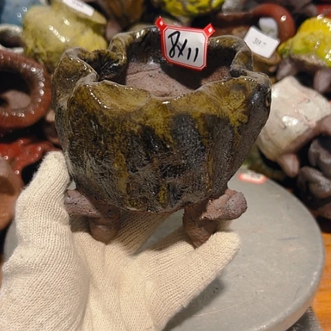 粗陶花盆制作就这样了么