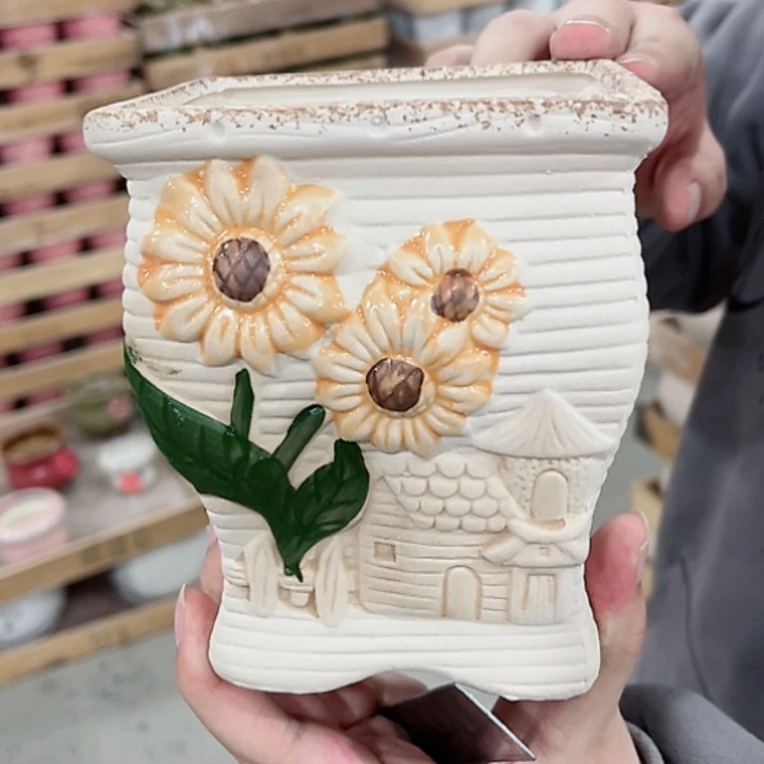 【闪购商品】陶瓷花盆