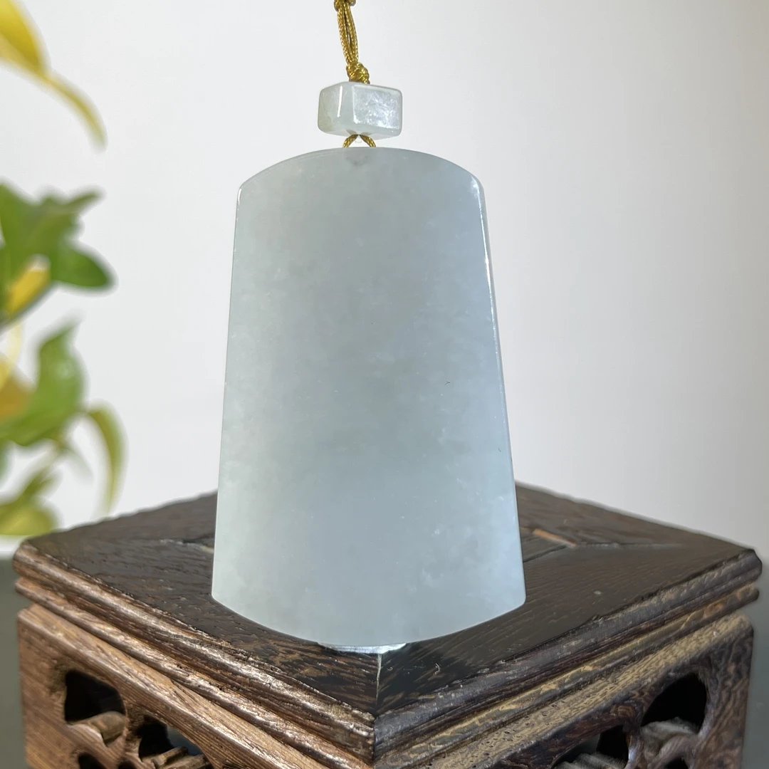 JCW23-44  天然缅甸A货翡翠  无事牌