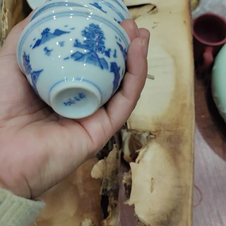 瓷寒窑小茶园一个