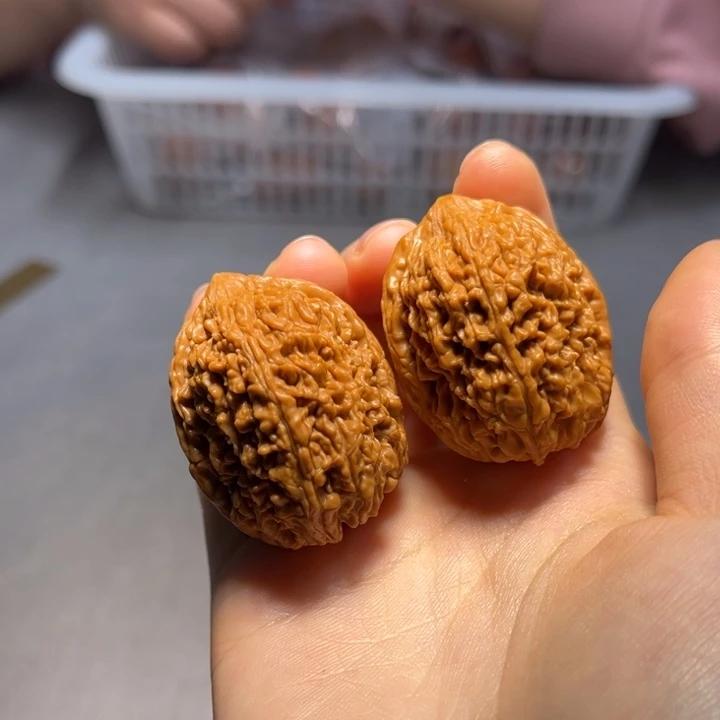 文玩核桃把件蒜头738