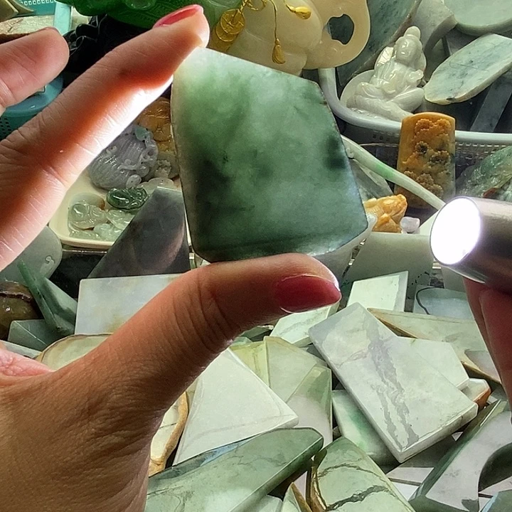 翡翠散珠天然翡翠