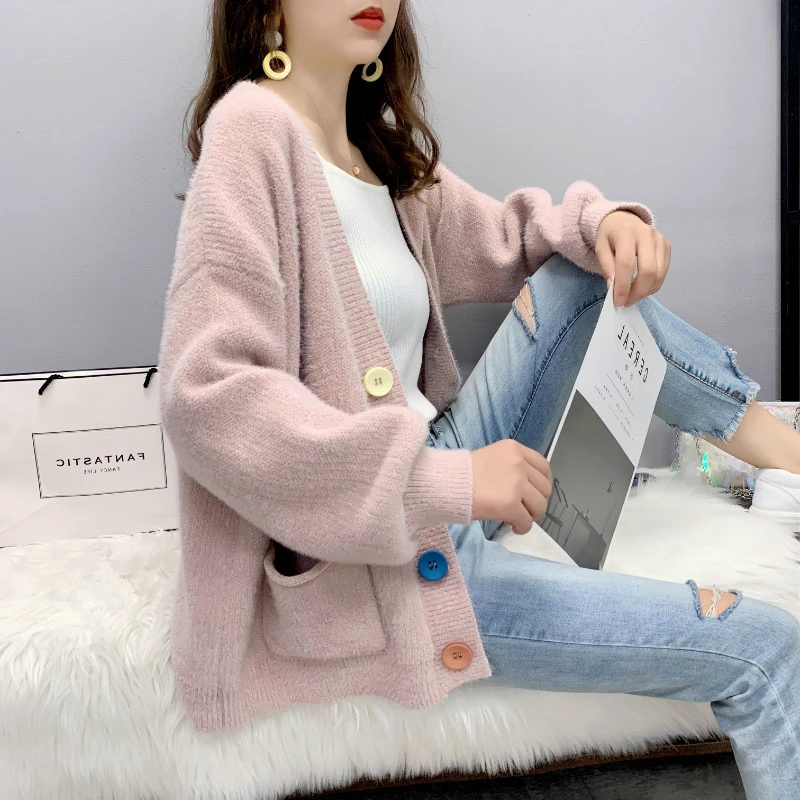 【编号441-480】秋冬季新款极简风学生保暖长袖女生毛衣