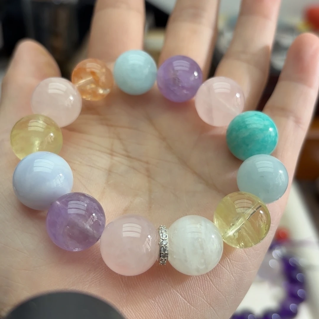 未镶嵌手链水晶多宝