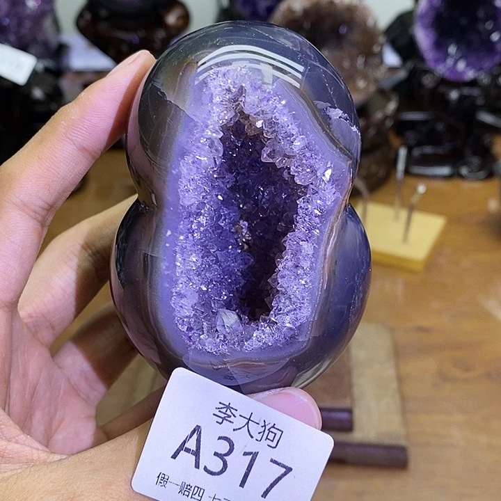 未镶嵌大型摆件（非配饰）紫晶