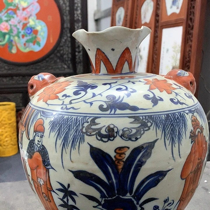 摆件陶博古架陶瓷摆件