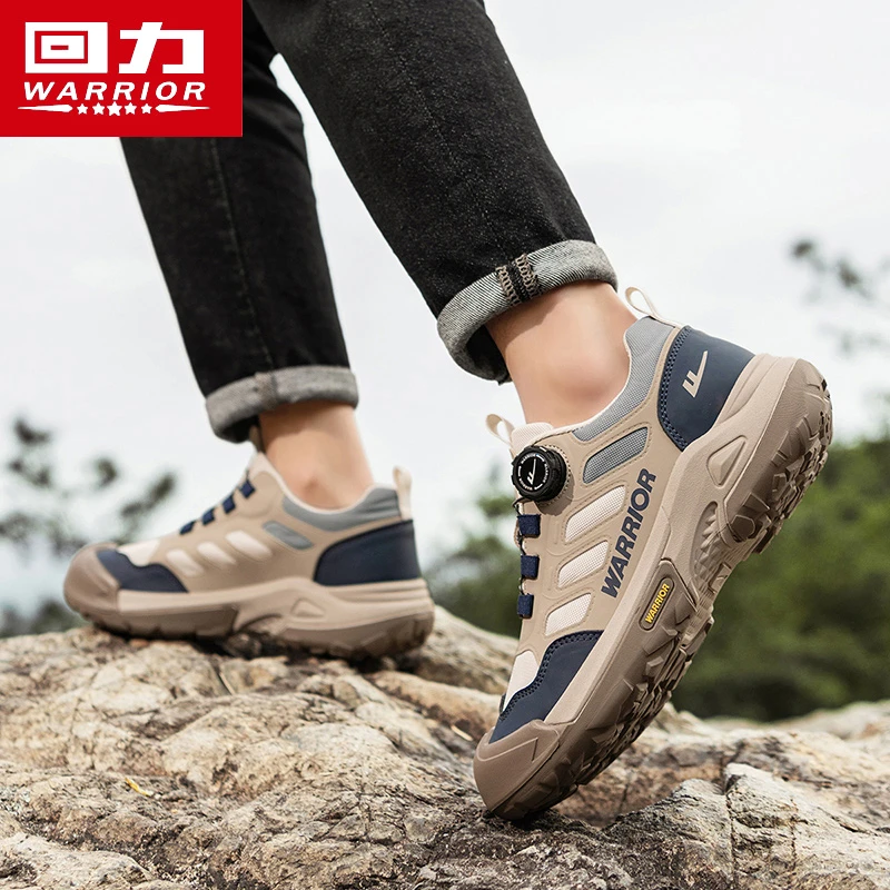 回力男款免系带休闲运动鞋工作上班通勤防滑防水