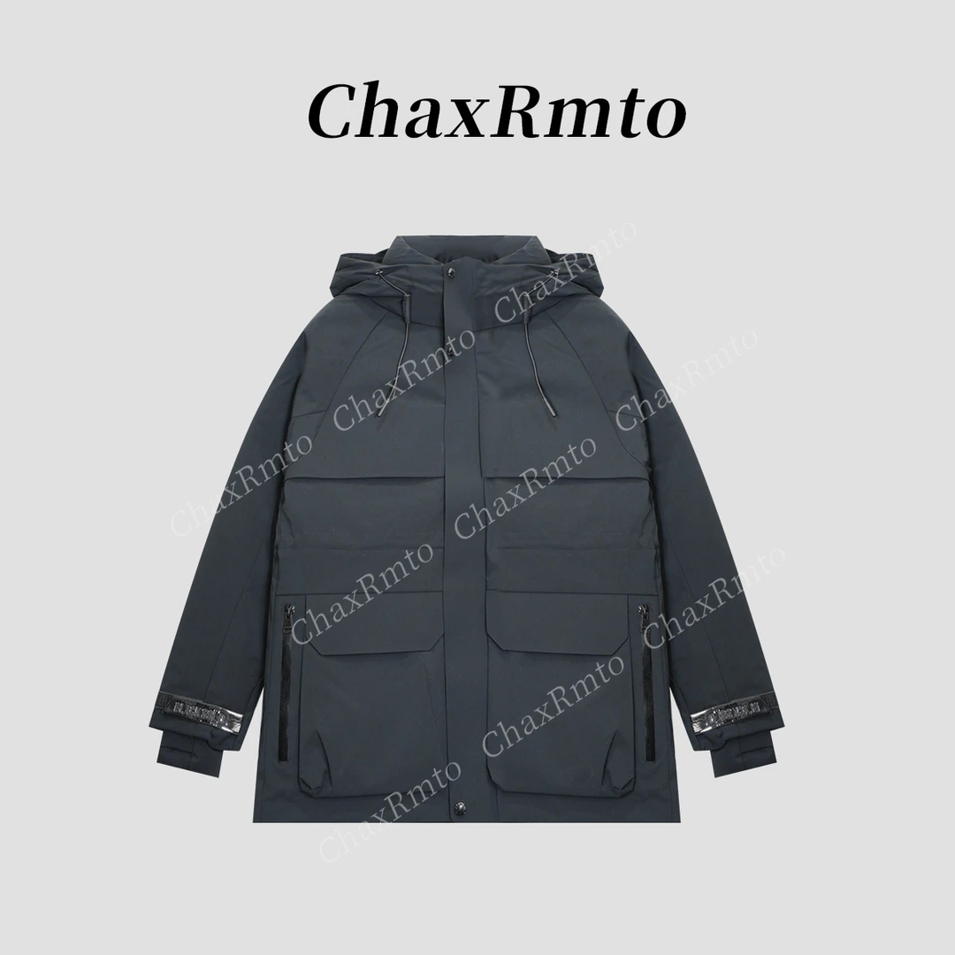 ChaxRmto斯斯 90白鸭绒时尚可高领设计连帽设计款外套SD1A2359