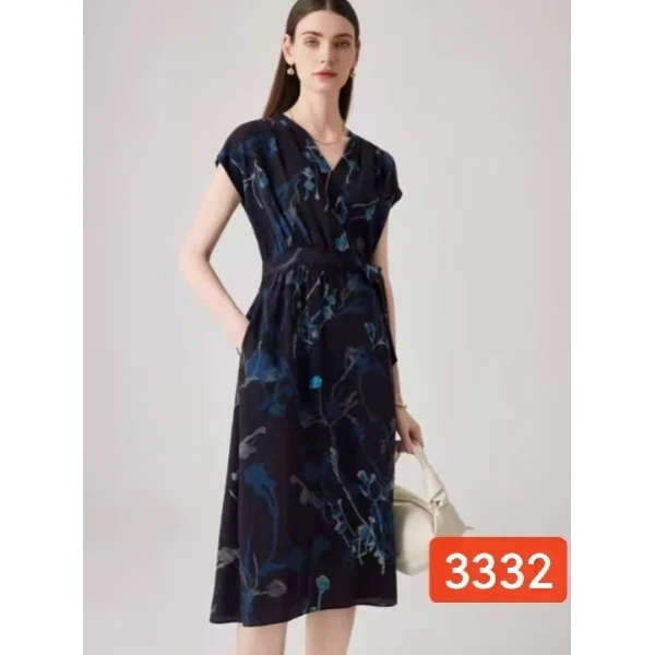 3332-29新款洋气时尚女士连衣裙