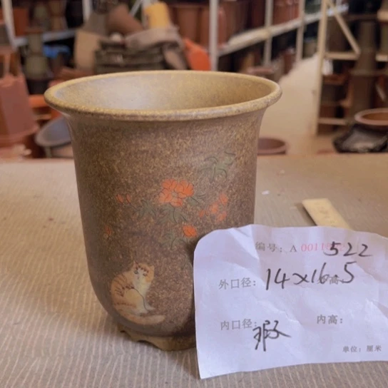 紫砂花盆紫紫砂盆