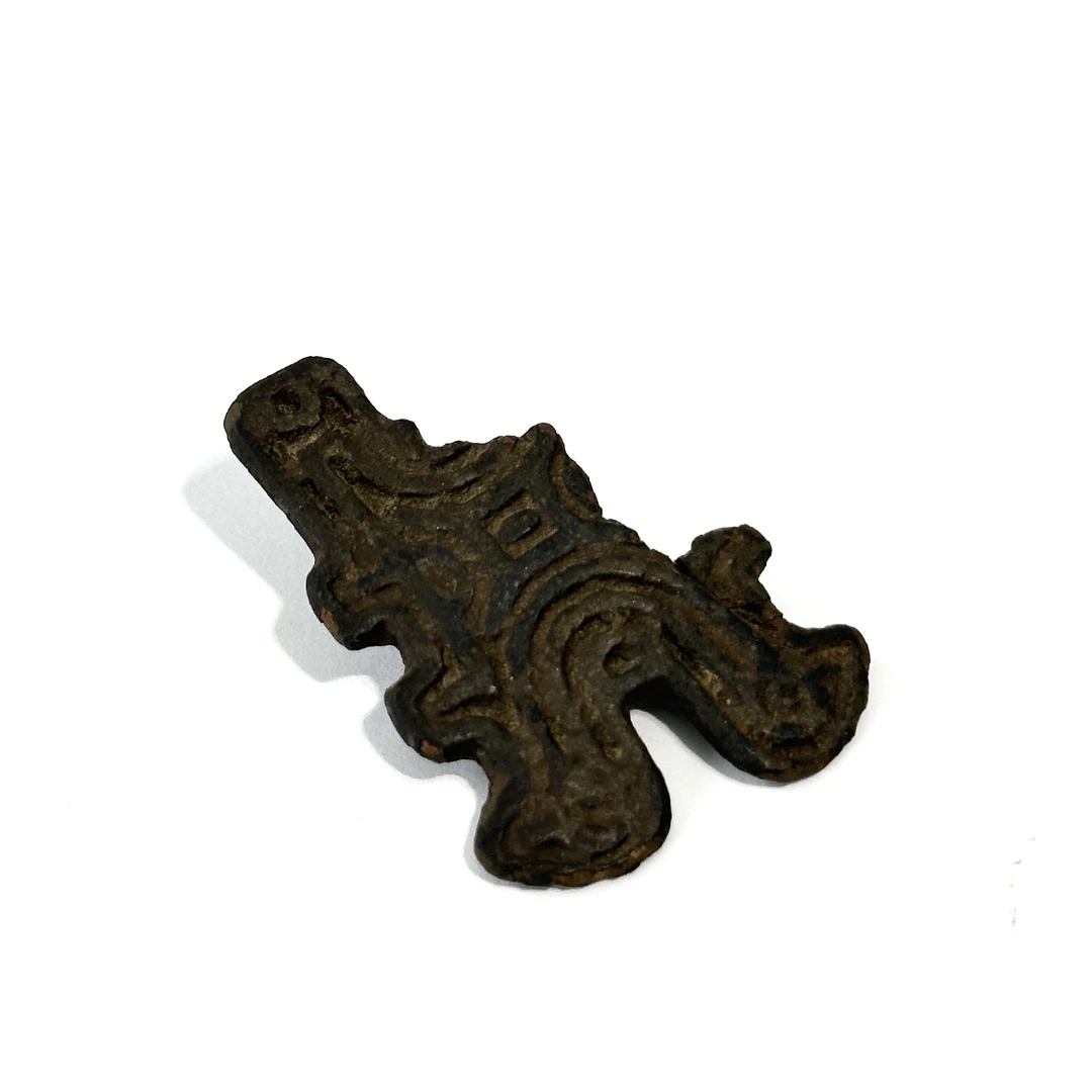 压印/托甲天铁/藏传文玩